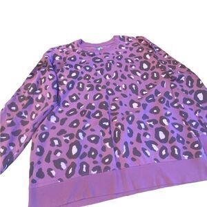 True craft size CL pink leopard sweatshirt great condition